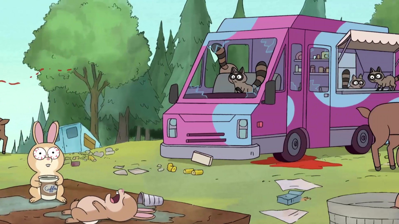 ภาพประกอบ, การ์ตูน, การ์ตูน, การจับกุม, เล่น, WeBareBears, เกม, ภาพหน้าจอ