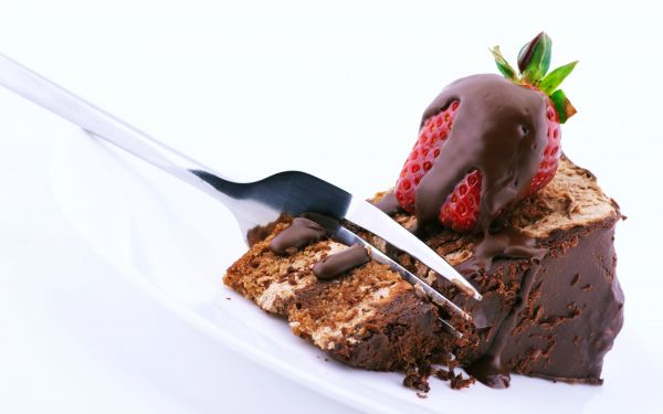 3840x2400 px,delicious,fruit,cakes,chocolate,pieces