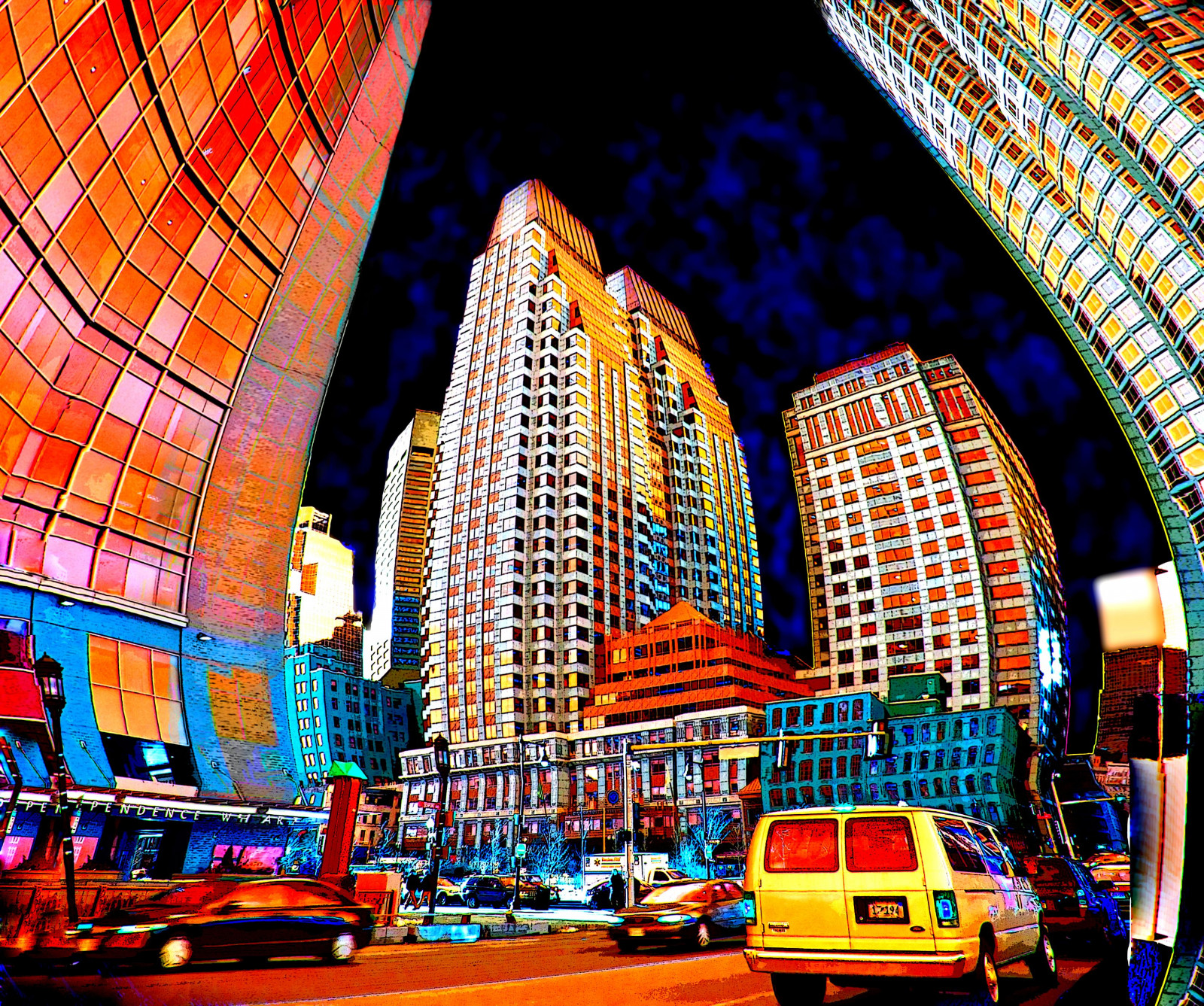 area metropolitana, punto di riferimento, metropoli, area urbana, paesaggio urbano, città, notte, grattacielo, leggero, centro, architettura, attrazione turistica, illuminazione, costruzione, Parco divertimenti, palazzone, cielo, giostra, finestra, orizzonte