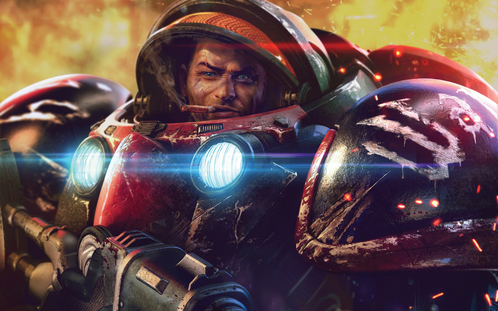 PC játék, Starcraft II, videójátékok, Video Game Art, tudományos-fantasztikus