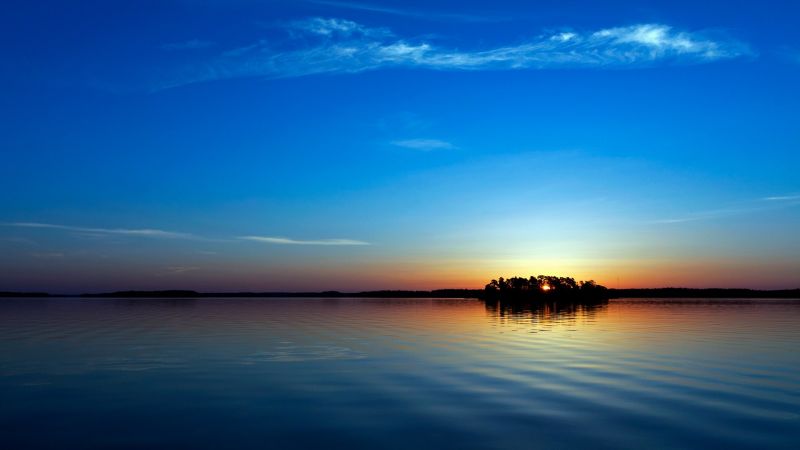 slunečnímu záření, západ slunce, moře, jezero, odraz, záliv slunečnímu záření, západ slunce, moře, jezero, odraz, záliv