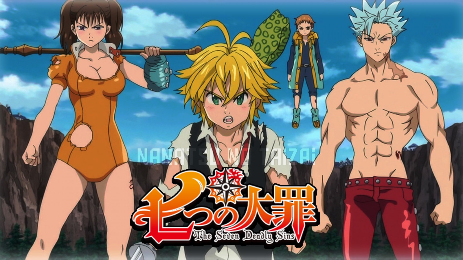 illustration, anime, tegneserie, tegneserier, Nanatsu ingen Taizai, meliodas, Forbyde, skærmbillede, tegneserie