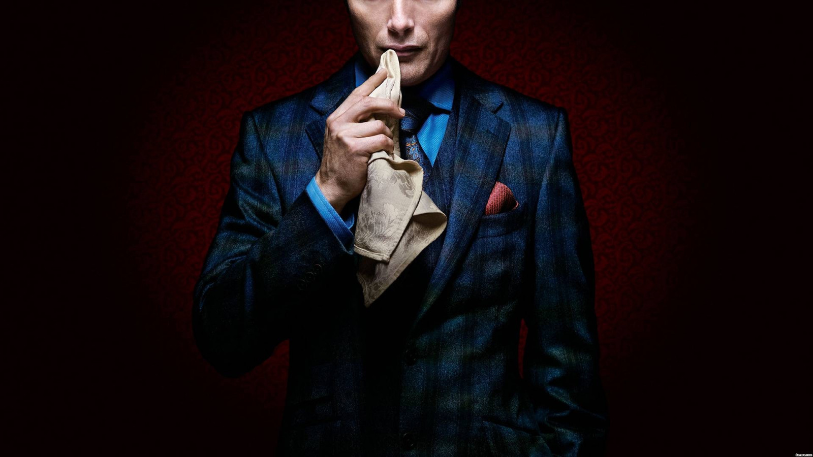 Gentleman, Mads Mikkelsen, televize, Hannibal, fáze, tma, Snímek obrazovky