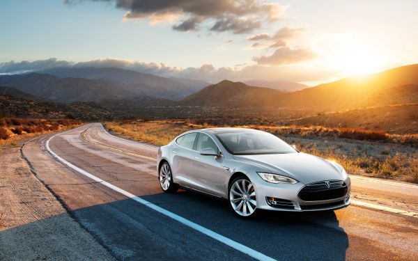 Tesla,Model S,Tesla Model S,gray