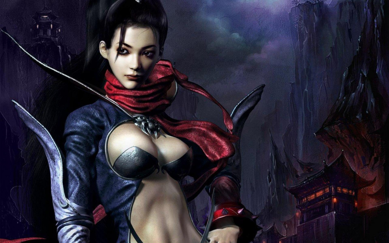 1920x1200 px, 1lomir, kunstværk, asiatisk, fe, fantasi, legende, Mir, mMO, af, online, orientalsk, perfektionere, RPG, samurai, sprite, kriger