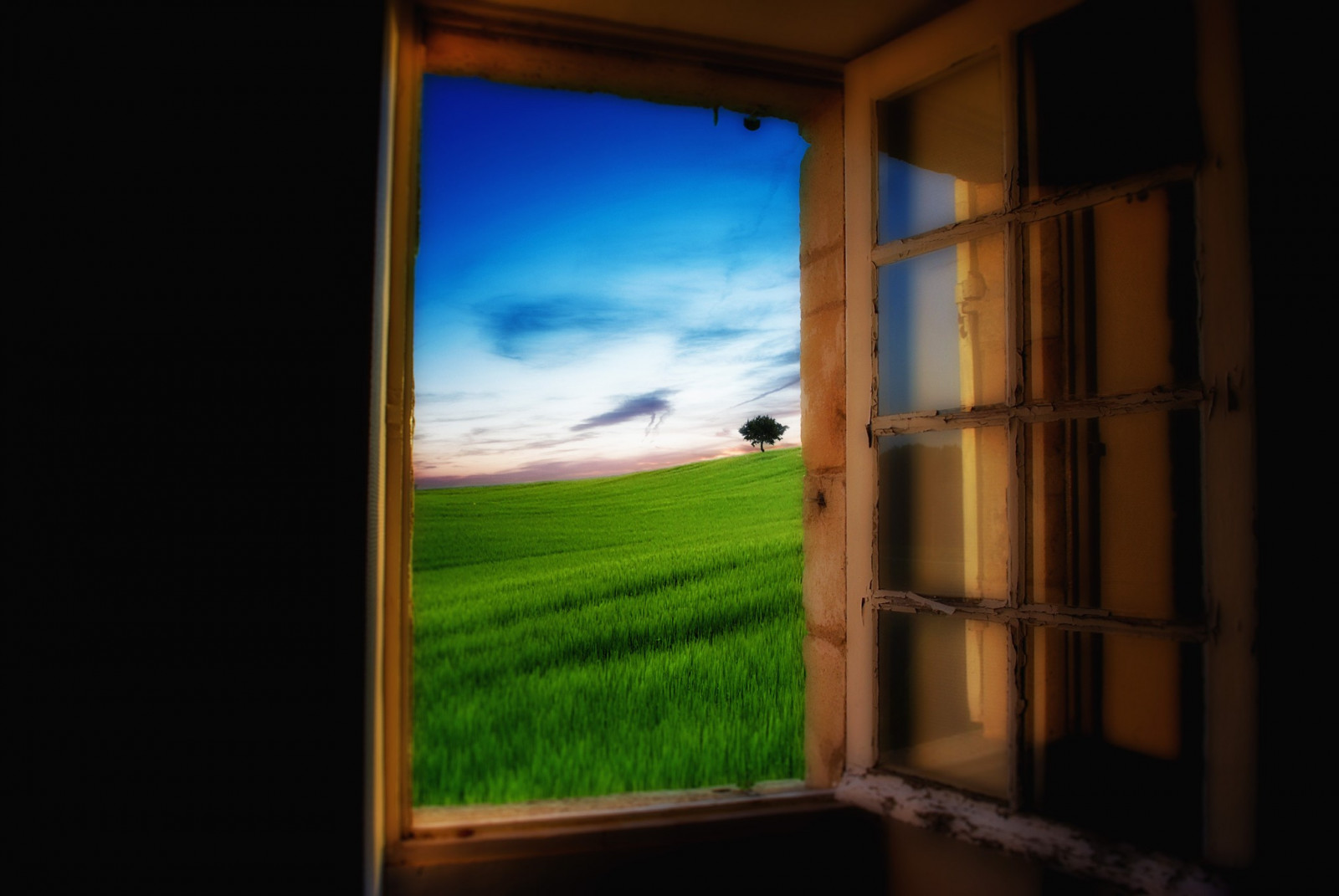 luce del sole, paesaggio, finestra, natura, camera, parete, fotografia, casa, interior design, leggero, colore, casa, per finestre, cornice