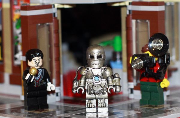 LEGO,Toy,custom,man,iron,mark