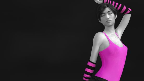 Kev Art,Sakirah Rodaun,punk girl,punk,closed eyes,dark hair