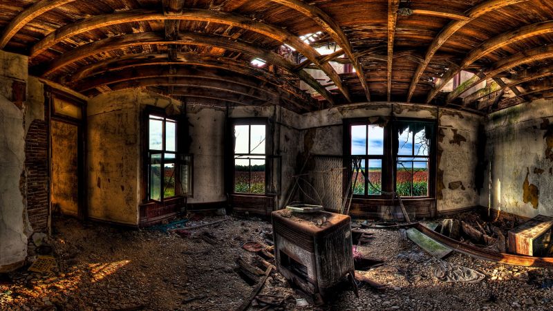 窓, 建物, 木材, HDR, 遺跡, 屋内 窓, 建物, 木材, HDR, 遺跡, 屋内