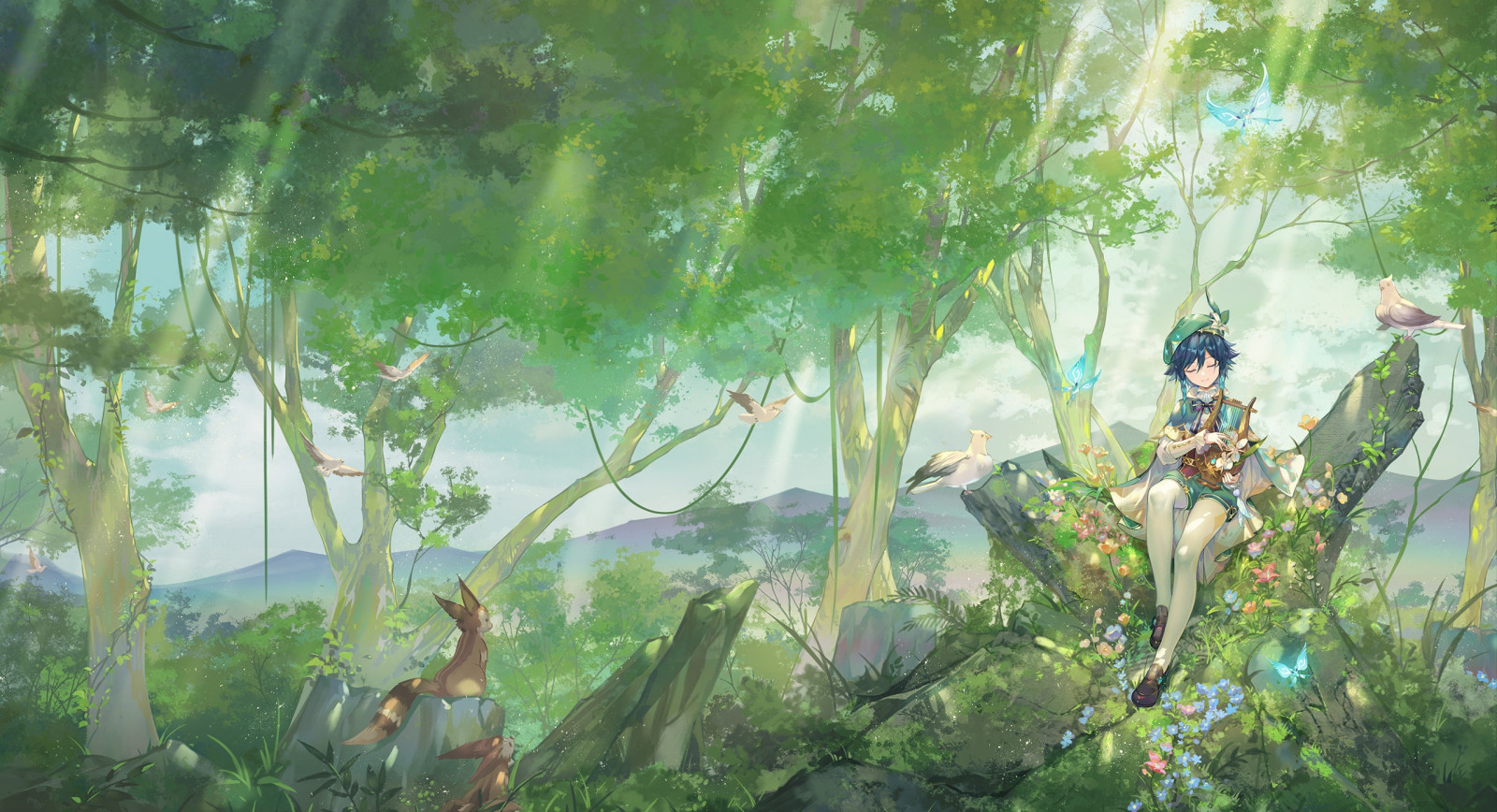 os wallpapers, Genshin Impact