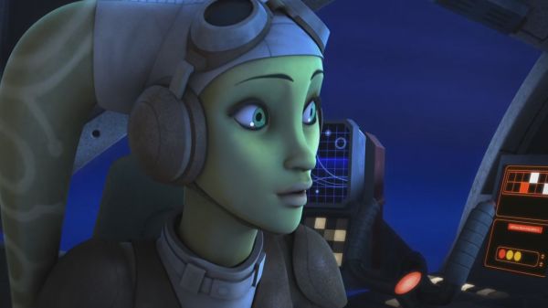 anime, Hera Syndulla, Star Wars Rebels, blue, Toy, machine