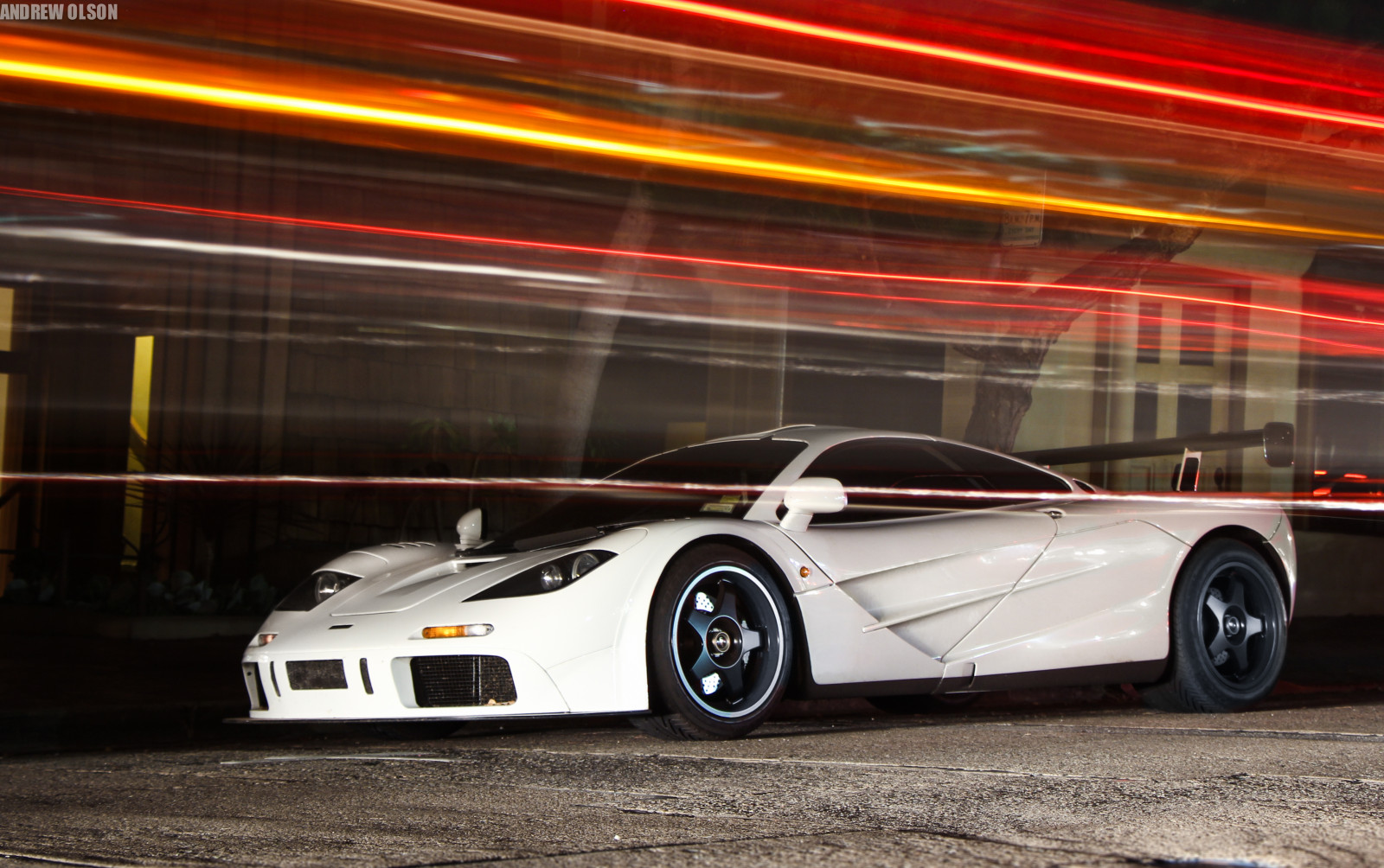 Kalifornie, longexposure, bílý, Kánon, nightshot, f1, McLaren, Carmel, lighttrails, superauto, 014, v12, rychlé auto, exoticcar, mclarenf1, Hdk, Hypercar, 60d, Sultanofbrunei, Centerseat, Highdownforcekit