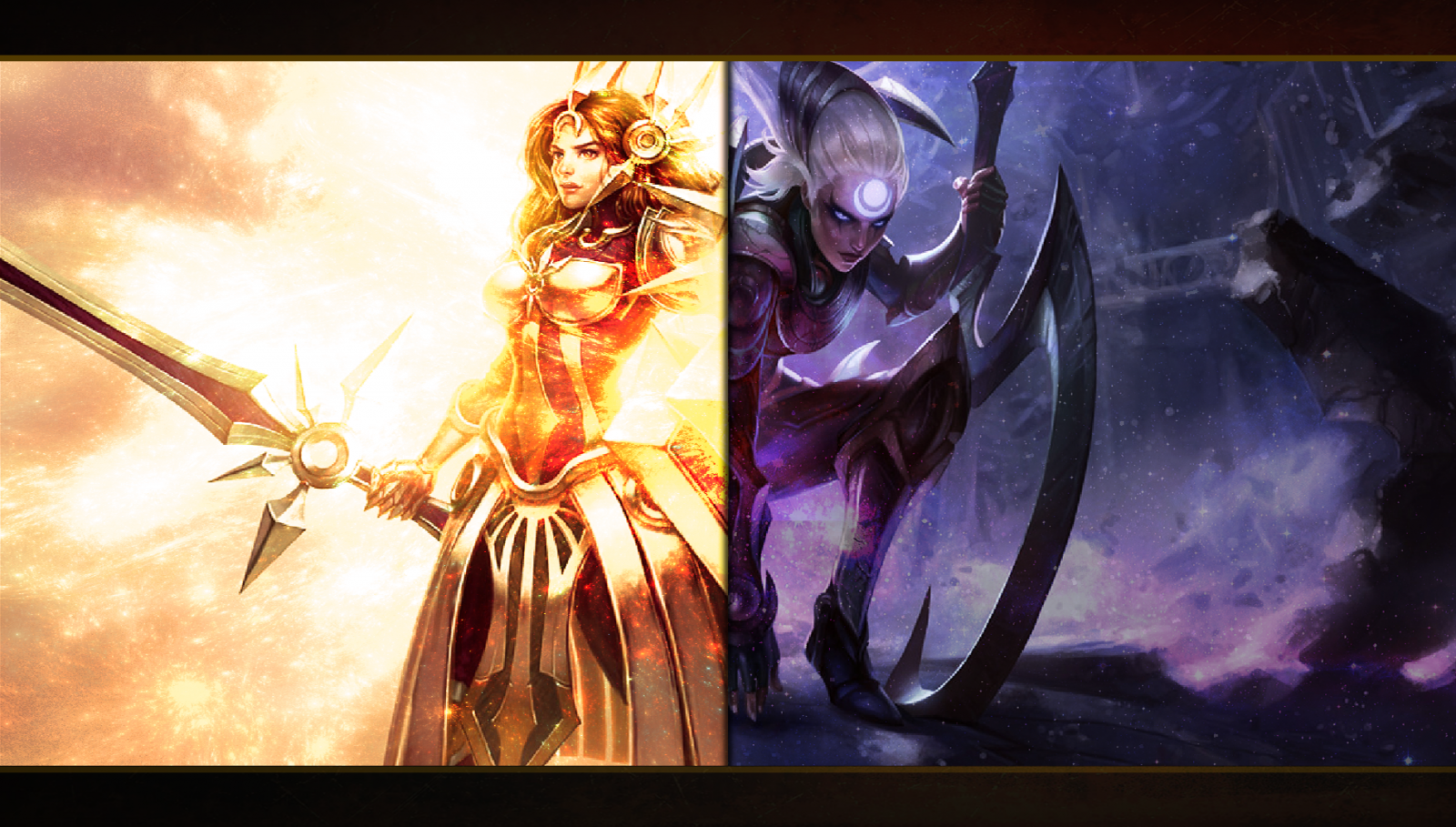 Diana, League of Legends, videohry, ženy, Leona League of Legends