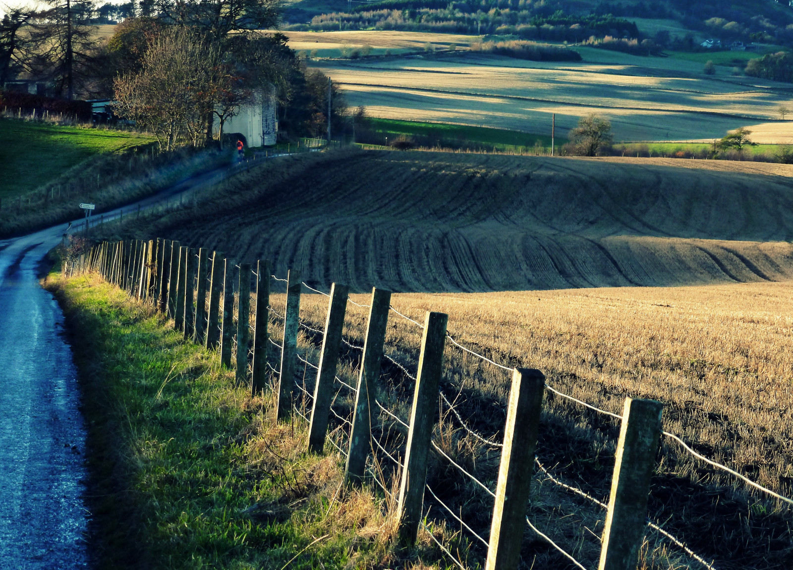 krajina, cyklistika, Skotsko, krajiny, dundee, kopce, HFF, sidlaw, pitroddie, lumixtz18, ericrobbniven