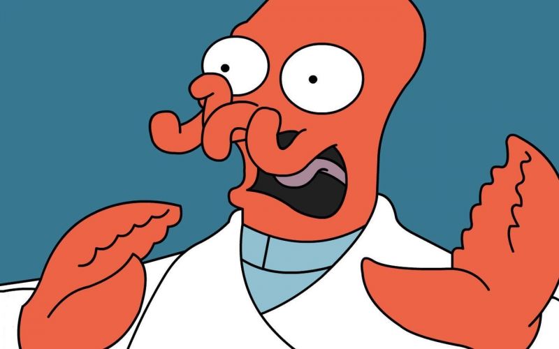 ilustrace, kreslená pohádka, Futurama, Zoidberg, 1440x900 px, orgán ilustrace, kreslená pohádka, Futurama, Zoidberg, 1440x900 px, orgán
