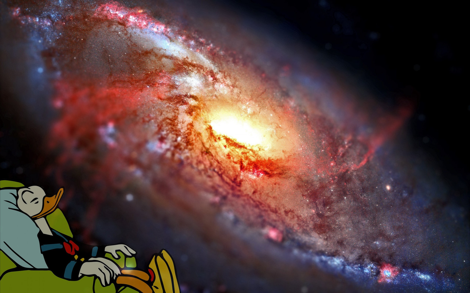2560x1600 px, Donald Duck, galakse