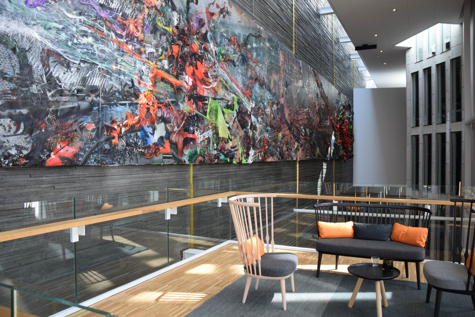 město, budova, hotel, Švédsko, Evropa, Vzhled interiéru, UMĚNÍ, Malm živě, architecutre, Malmo, restaurace, congresscenter, design, koncertní sál