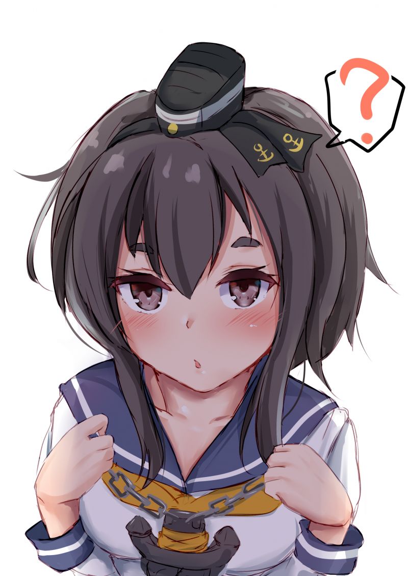 anime, anime dívky, Kantai Collection, Tokitsukaze KanColle, krátké vlasy, černé vlasy anime, anime dívky, Kantai Collection, Tokitsukaze KanColle, krátké vlasy, černé vlasy