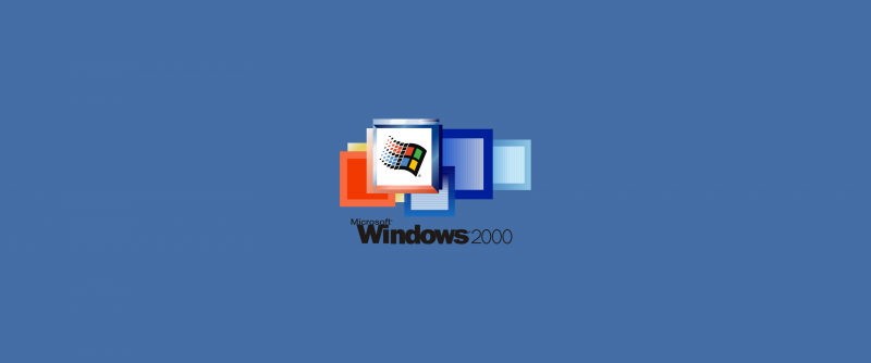 Microsoft,минимализм,Windows 2000