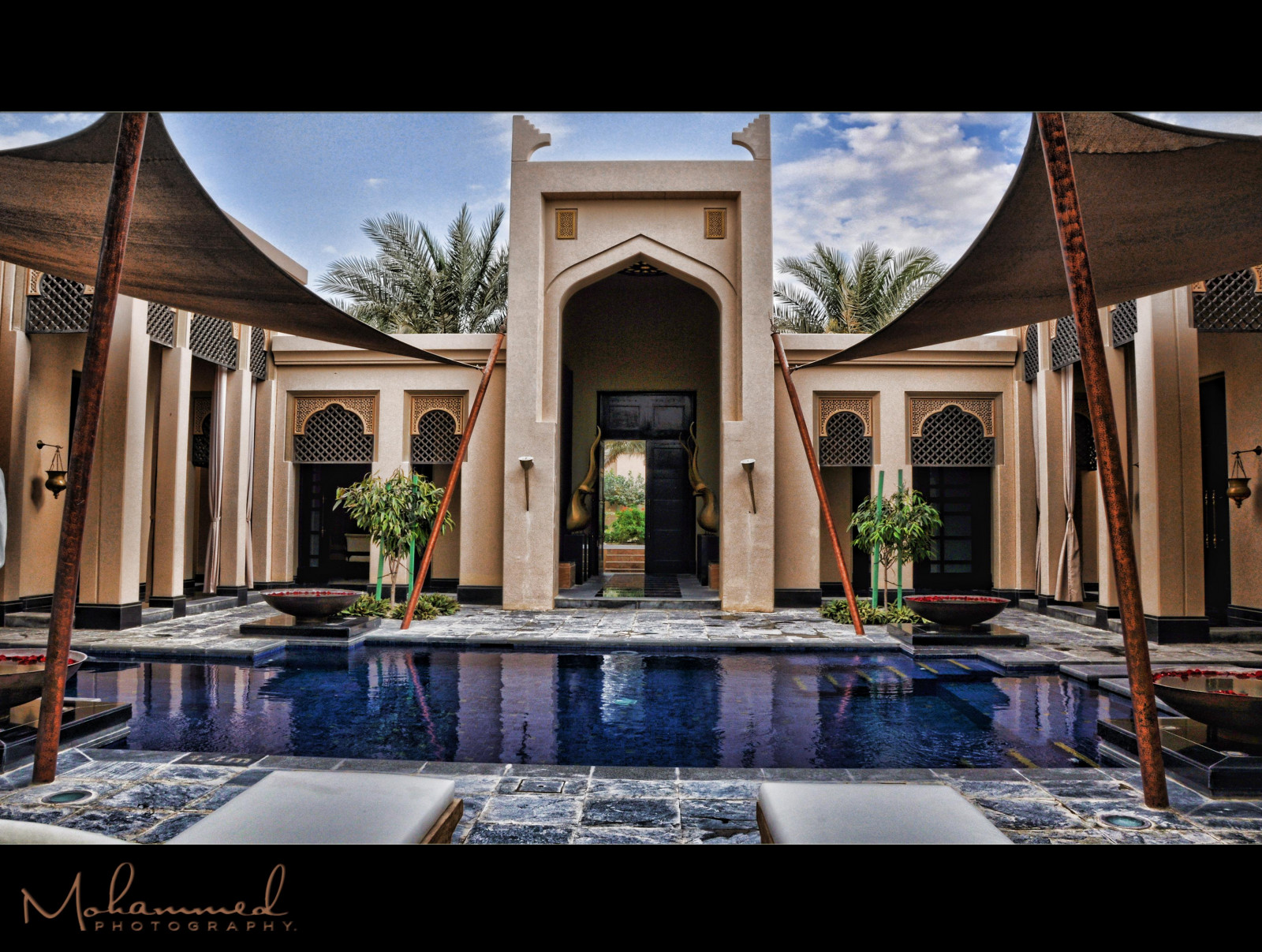 Ahoj, modrý, letní, strom, bazén, plavání, objektiv, fotografování, Bahrain, Nikon, čas, Mohammed, 2009, upravit, d90, bujassim, 18105 mm, bnyan, tubaz