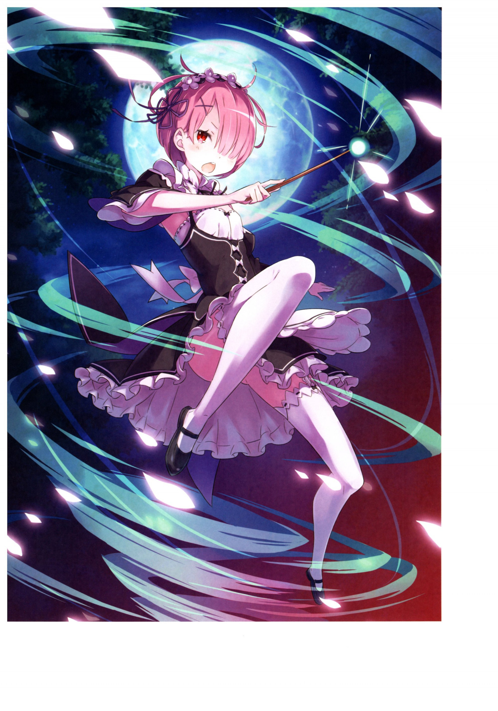 Wallpaper : anime girls, Ram Re Zero, Re Zero Kara Hajimeru Isekai ...
