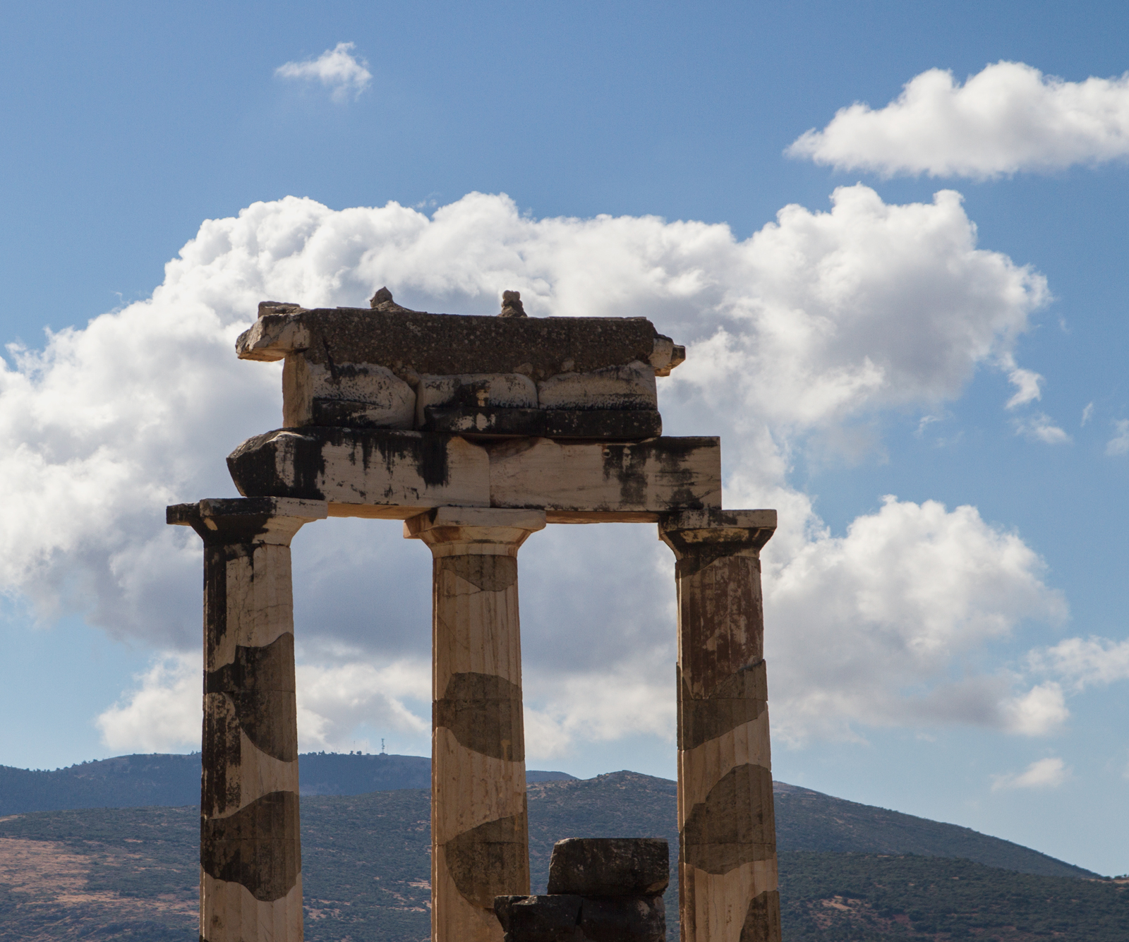 starověký, budova, nebe, dějiny, sloupec, Řecko, oblouk, zřícenina, památník, mrak, mezník, dávná historie, historické místo, archeologické naleziště, opevnění, starověký řecký chrám, delfi