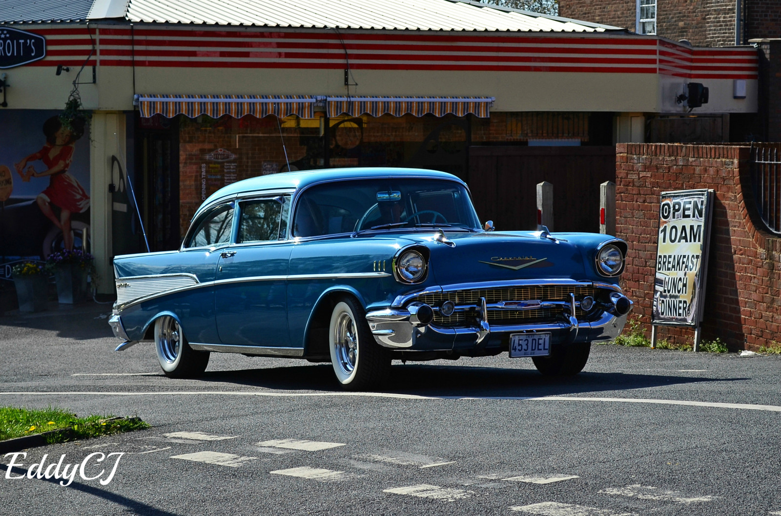 Wallpaper sports, model, blue, England, Nikon, UK, Vintage car