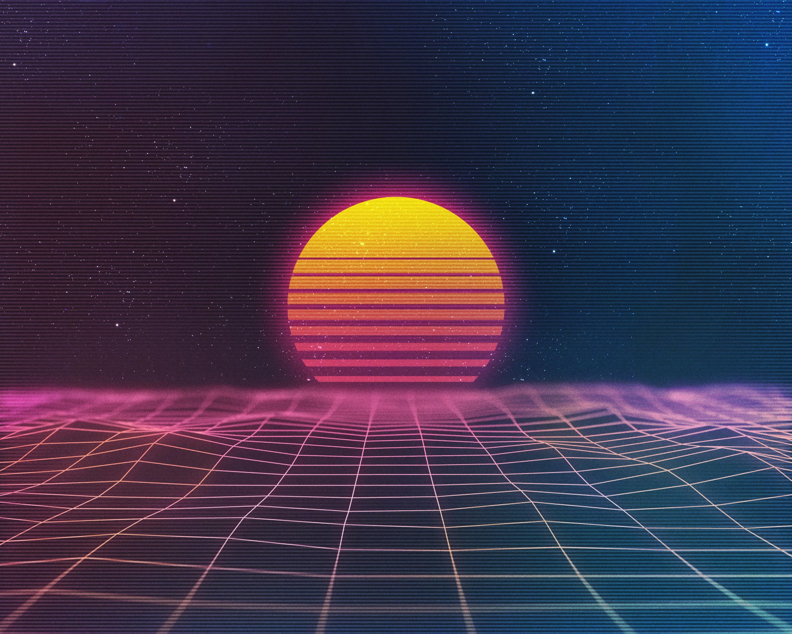 slunečnímu záření, odraz, symetrie, technika, kruh, atmosféra, New Retro Wave, synthwave, světlo, barva, tvar, čára, energie, Snímek obrazovky, počítač tapeta, Atmosféra Země