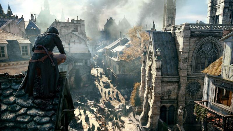 screenshot, Assassins Creed Ενότητας, στρατιώτης, pc game, 1815x1021 px screenshot, Assassins Creed Ενότητας, στρατιώτης, pc game, 1815x1021 px