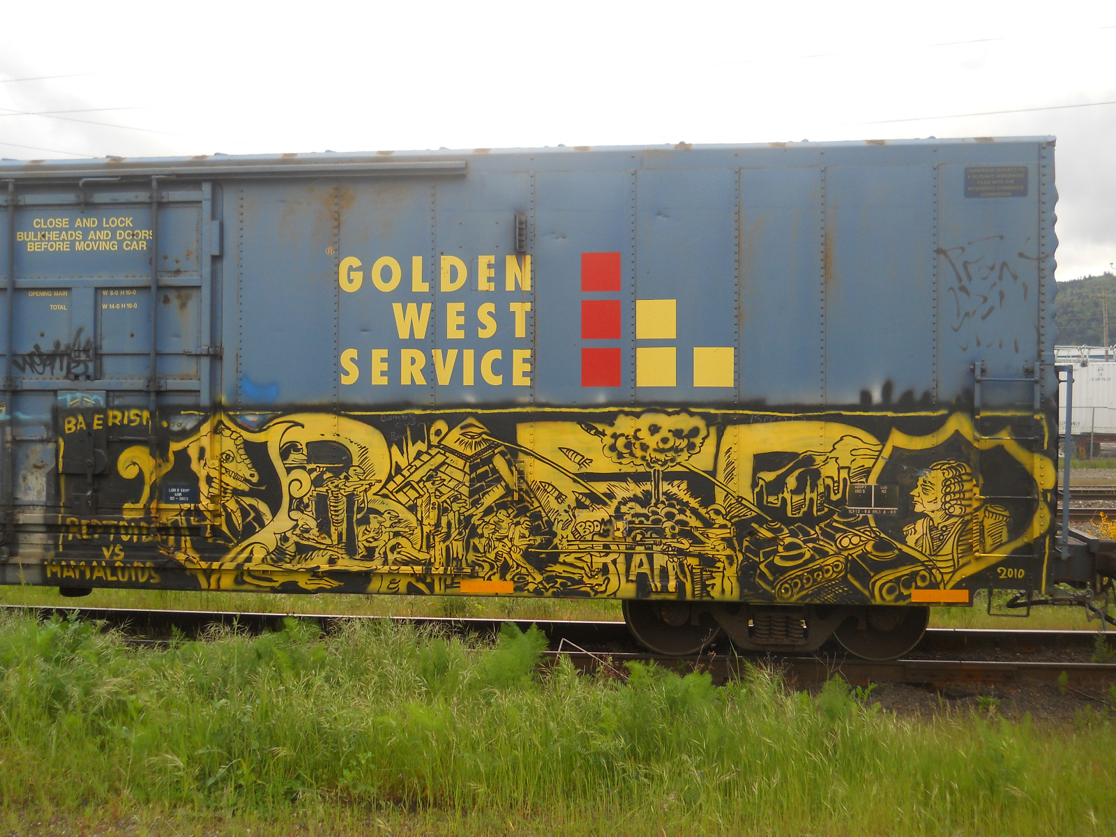 železnice, Spojené státy americké, západ, oko, UMĚNÍ, Burlington, Amerika, vlak, Portland, grafiti, zlatý, válka, nw, Všechno, Pacifik, Severozápad, NWO, svaz, jaderný, rr, člověk, zbraň, vidění, servis, pdx, střela, boxcar, VS, fe, chemtrails, severní, náklad, BNSF, 503, humanoidní, Illuminati, 2012, Nuke, 2010, Baer, sante, CSX, BTR, plazí, reptoids, mamaloids