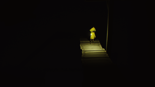 moody,dark,black,Little Nightmares,yellow,minimalism