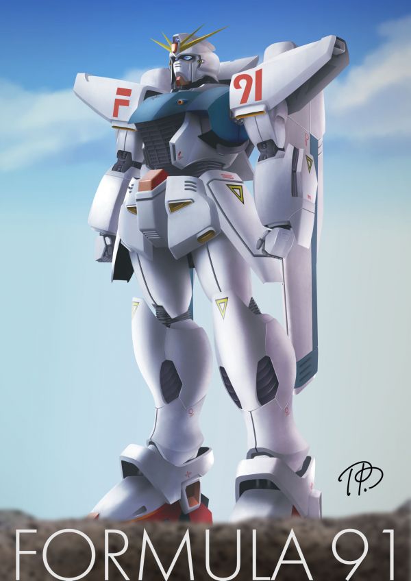 anime,mechs,Super Robot Taisen,Mobile Suit Gundam F91,Gundam F91,Gundam