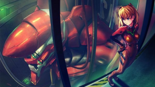 1920x1080 px,anime,anime lányok,Asuka Langley Soryu,kék szemek,EVA Unit 02