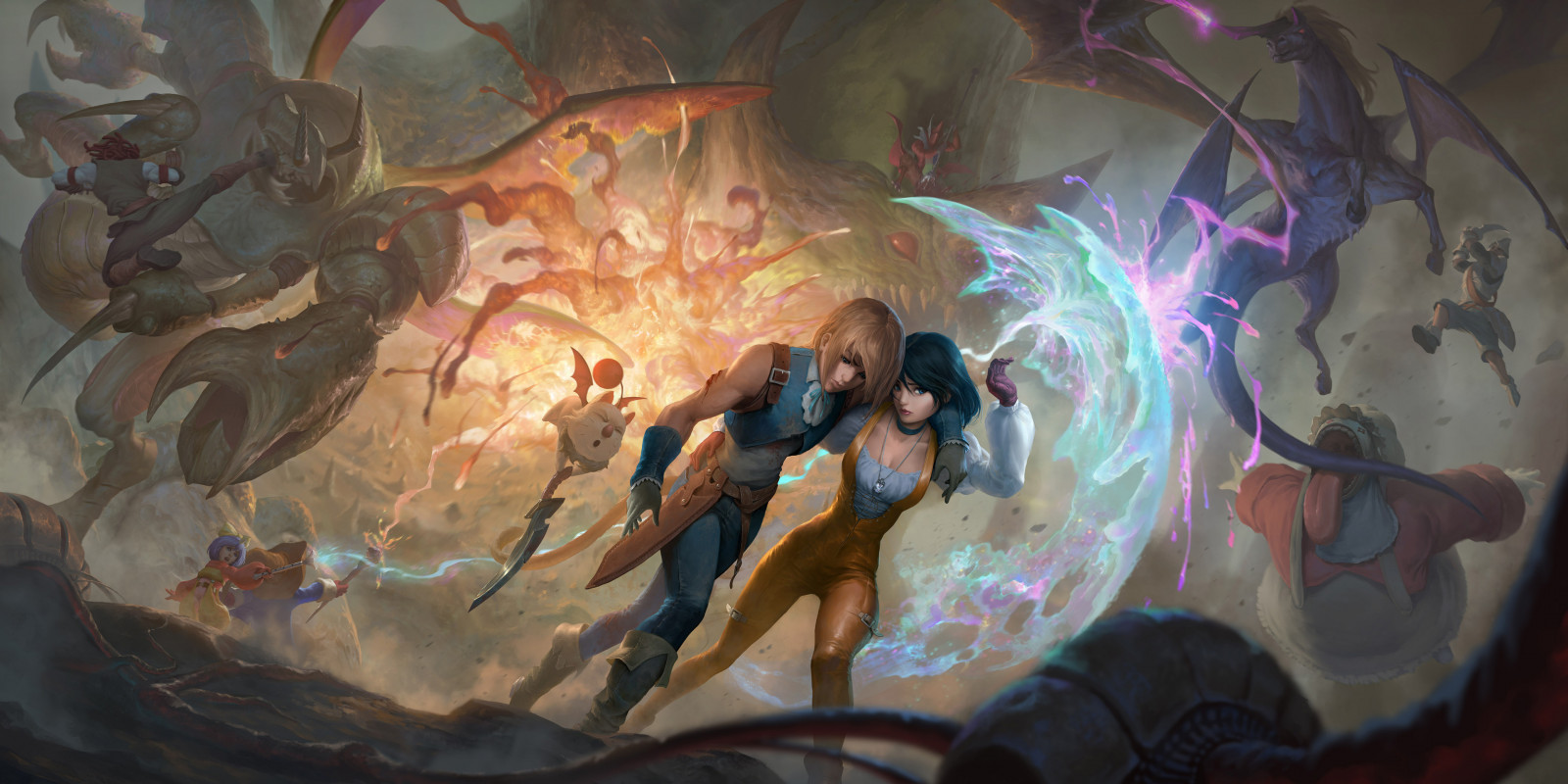 Wallpaper : artwork, fantasy art, ArtStation 3840x1920 ...