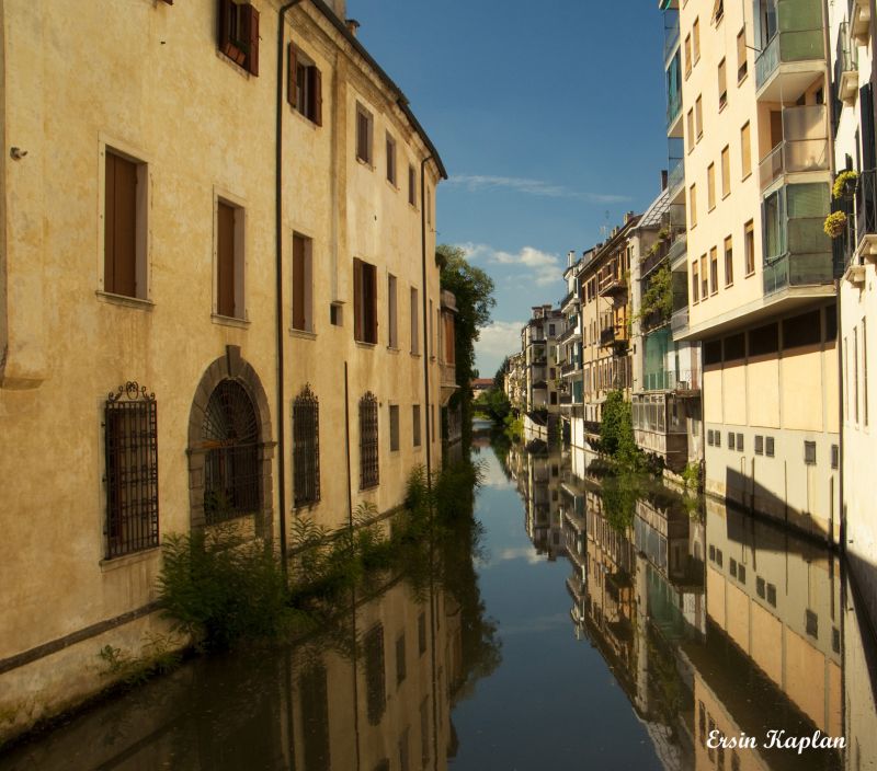 ทางน้ำ, คลอง, น้ำ, การสะท้อน, ท้องฟ้า, เมือง