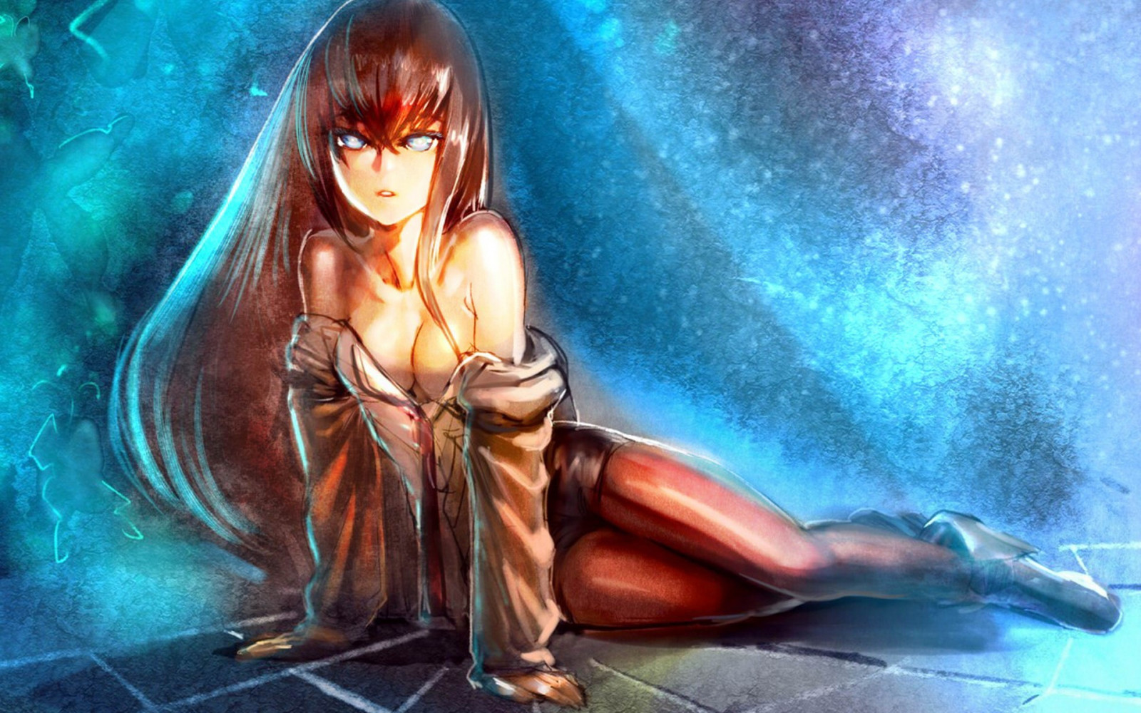 illustrazione, anime, Makise Kurisu, Steins Porta, mitologia, muscolo, immagine dello schermo, sfondo del computer, arte modello, personaggio fittizio, donna guerriera