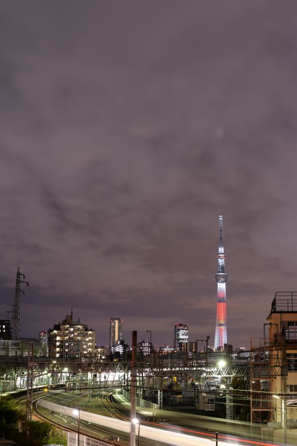 Japan,city,cityscape,night,architecture,reflection