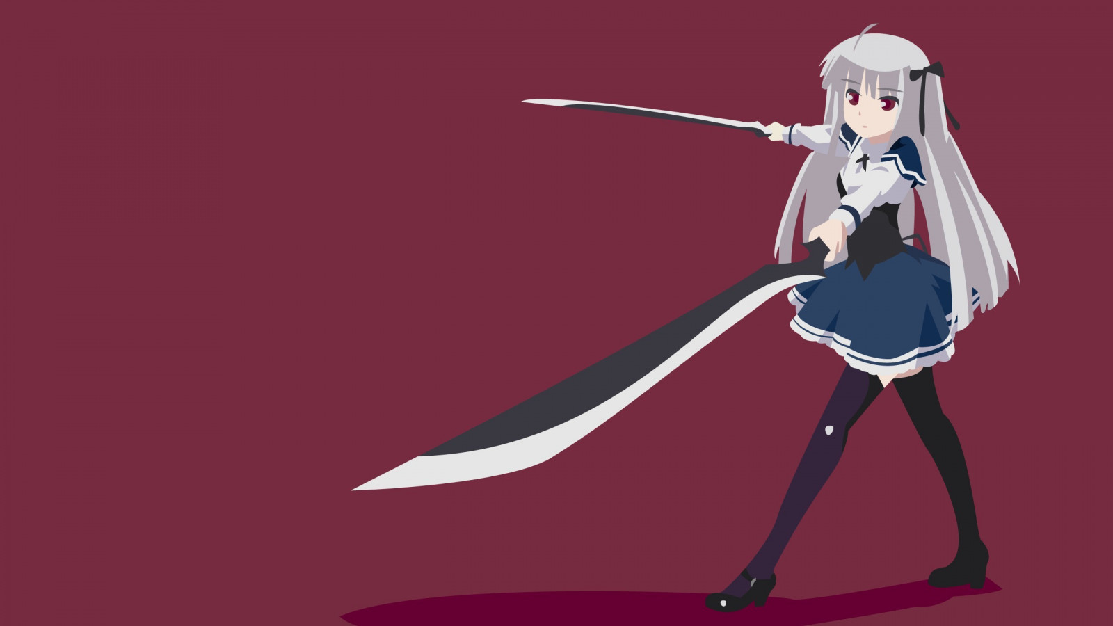 illustrazione, anime, anime girls, cartone animato, Absolute Duo, Sigtuna Julie, Persona, personaggio fittizio