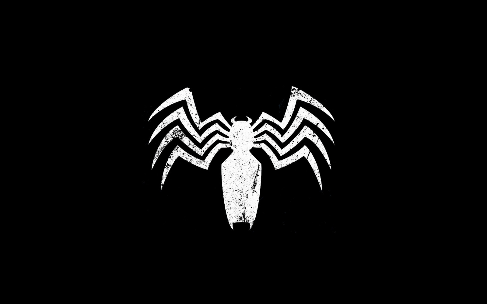nero, illustrazione, minimalismo, logo, ragno, ala, bianco e nero, fotografia in bianco e nero