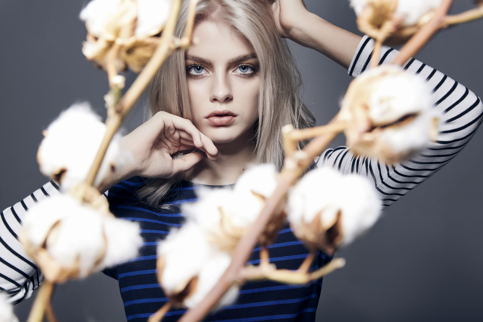 tvář, ženy, model, anime, móda, krása, dáma, focení