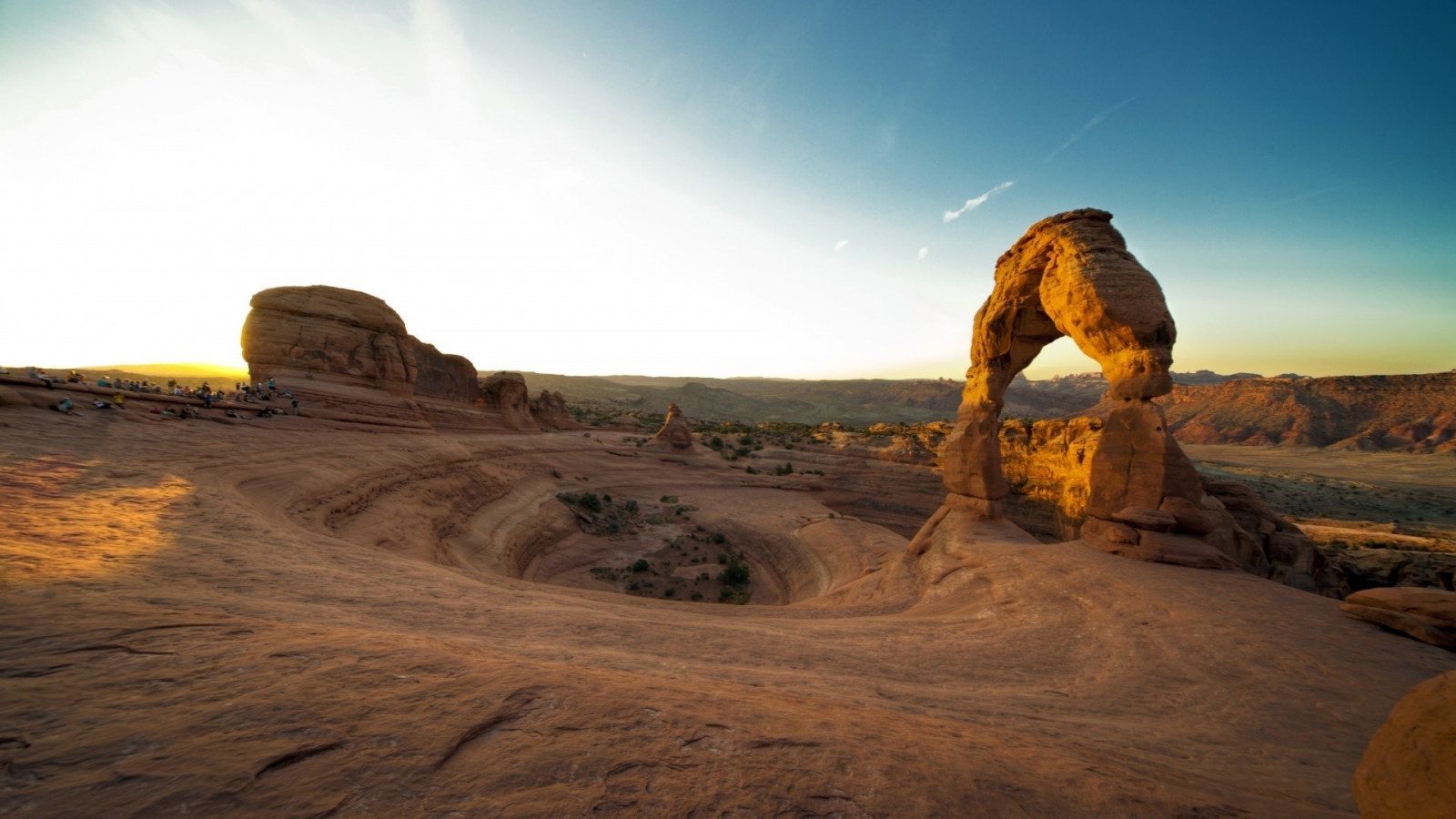 chrám, krajina, Skála, písek, poušť, Sahara, Terén, Snímek obrazovky, 1920x1080 px, půda, geologie, přírodní prostředí, dávná historie, vádí, Liparské landform