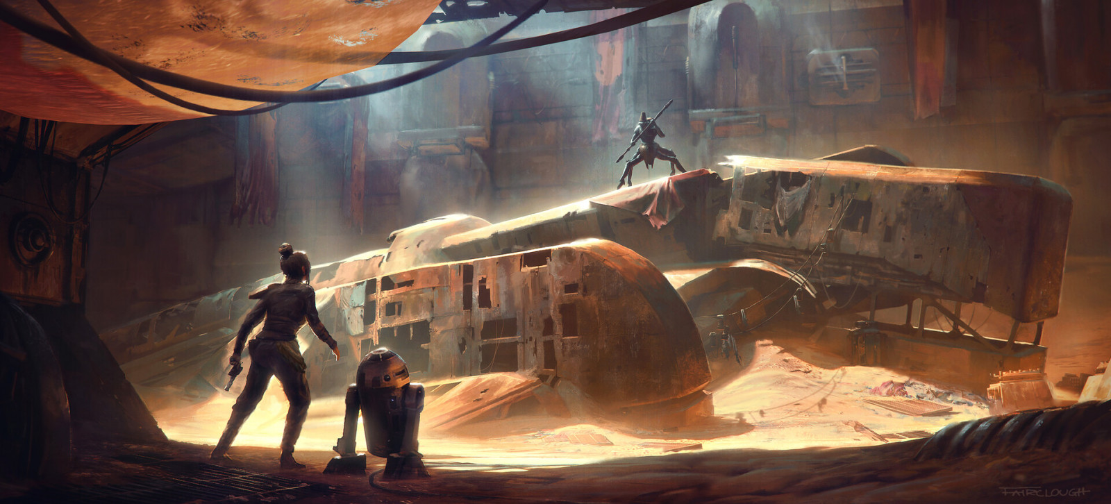 Stjerne krigen, kunstverk, science fiction