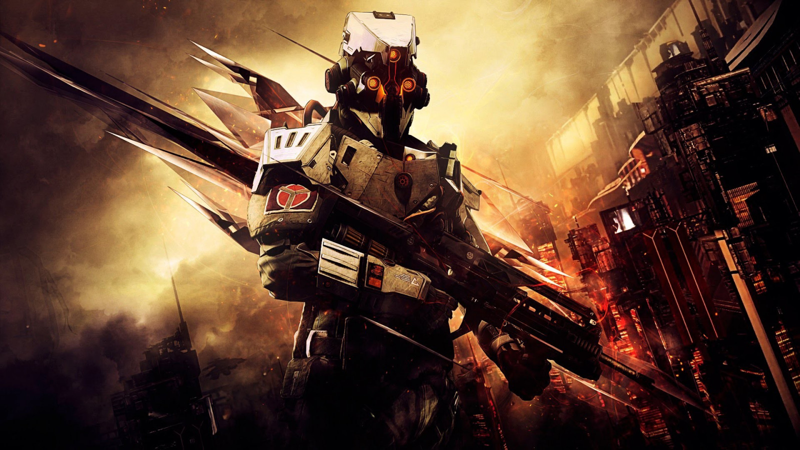 Wallpaper : Killzone Shadow Fall, darkness, screenshot, computer ...