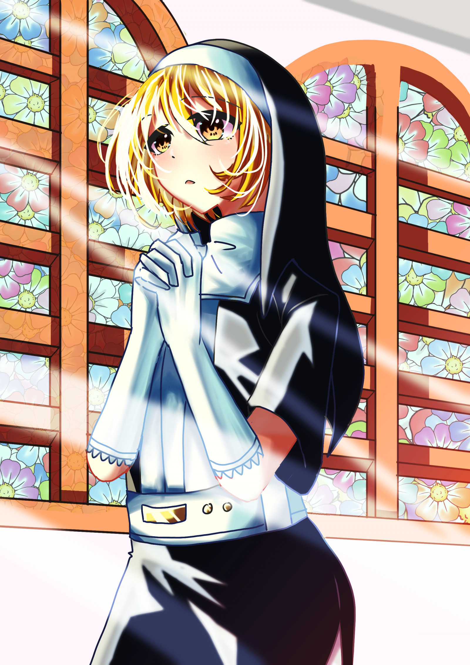 anime, animemeisjes, originele personages, solo, artwork, digitale kunst, fan art