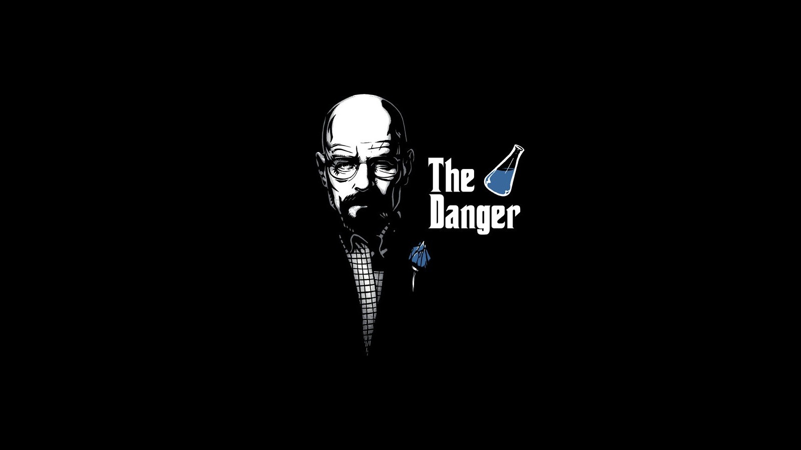 Wallpaper : illustration, cartoon, Walter White, Breaking Bad, darkness ...