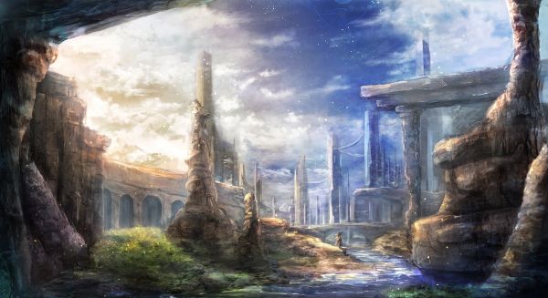 city,river,wizard