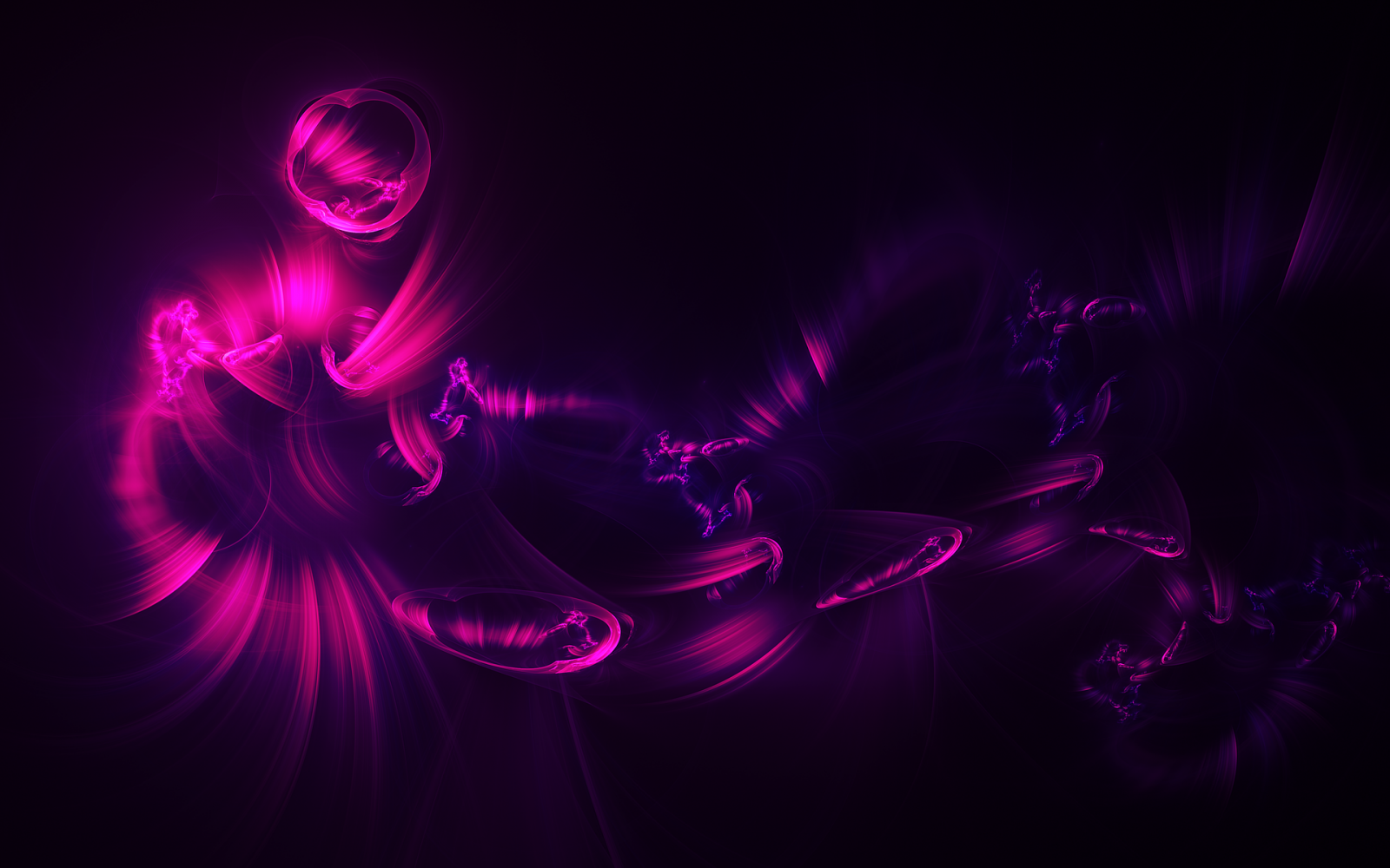 abstraktní, fraktální, digitální umění