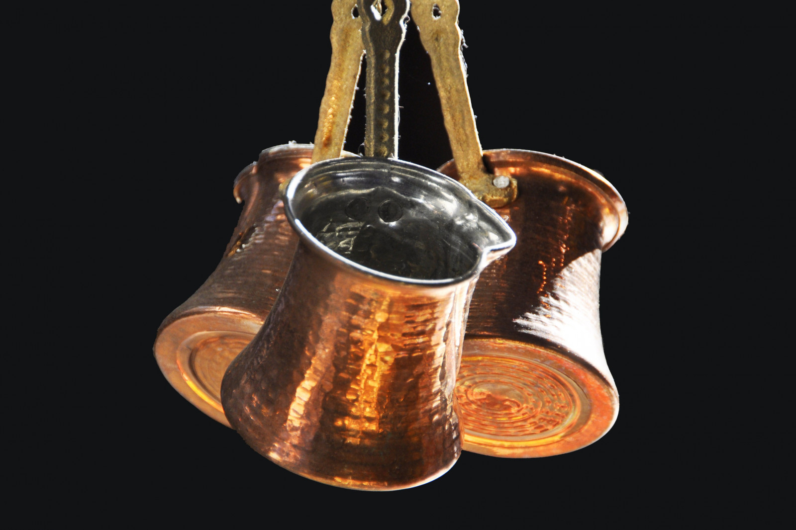 Fond d�écran Cafetière, Cezve, Turkkahvesi, café turc, lumière