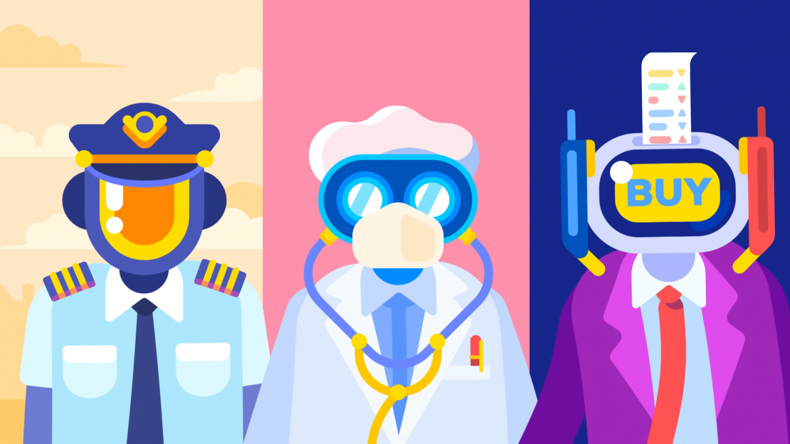 Wallpaper Kurzgesagt In a Nutshell, science, Flatdesign 1920x1080