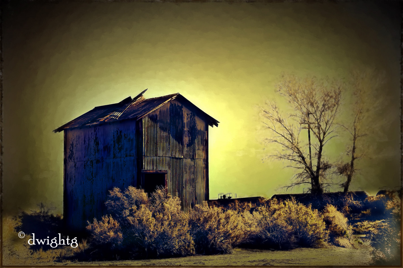 slunečnímu záření, malování, noc, budova, Dům, modrý, večer, ráno, Kánon, stodola, Nevada, světlo, barva, 24105, nik, tma, Topas, 6d, ps, venkov, Hazen
